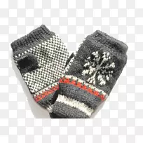手套雪花.灰色雪花图案手套-空若网 手套雪花.灰色雪花图案手套-空若网