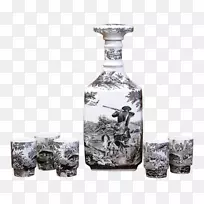 玻璃瓶装饰器穆拉诺玻璃-瓷器-空若网 玻璃瓶装饰器穆拉诺玻璃-瓷器-空若网