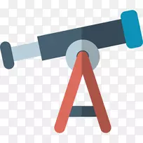 望远镜计算机图标科学-空若网 望远镜计算机图标科学-空若网