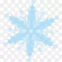 Adobe插画下载-蓝色雪花-空若网 Adobe插画下载-蓝色雪花-空若网