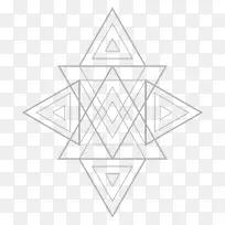 三角形几何形状线三角形-空若网 三角形几何形状线三角形-空若网