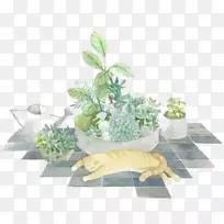 水彩画水彩花新浪微博水彩画植物-空若网 水彩画水彩花新浪微博水彩画植物-空若网