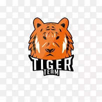 老虎标志猫品牌-团队标志-空若网 老虎标志猫品牌-团队标志-空若网