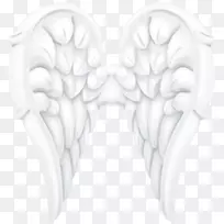 天使剪贴画-白色天使翅膀-空若网 天使剪贴画-白色天使翅膀-空若网