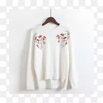 套筒毛衣女衬衫领口服装-空若网 套筒毛衣女衬衫领口服装-空若网