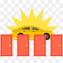 蒙蒂霍尔问题数学游戏展示数学问题的概率-数学-空若网 蒙蒂霍尔问题数学游戏展示数学问题的概率-数学-空若网