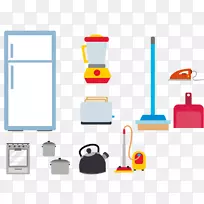 厨房家用电器剪贴画厨房-空若网 厨房家用电器剪贴画厨房-空若网