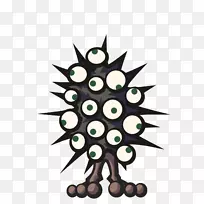 开花植物果线叶夹艺术.眼球-空若网 开花植物果线叶夹艺术.眼球-空若网