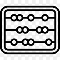 算盘电脑图标数学剪辑艺术-数学-空若网 算盘电脑图标数学剪辑艺术-数学-空若网
