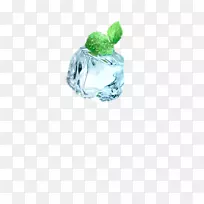 薄荷冰立方体薄荷冰块-空若网 薄荷冰立方体薄荷冰块-空若网