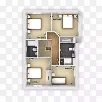 住宅平面图起居室卧室-房屋-空若网 住宅平面图起居室卧室-房屋-空若网