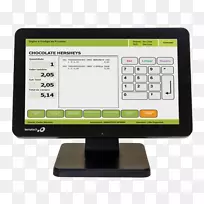 电阻式触摸屏电脑显示器销售点打印机-pos终端-空若网 电阻式触摸屏电脑显示器销售点打印机-pos终端-空若网