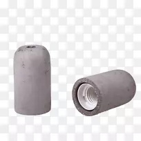 混凝土白炽灯泡爱迪生螺纹灯-空若网 混凝土白炽灯泡爱迪生螺纹灯-空若网