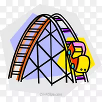 过山车游乐园动画剪辑艺术-动画-空若网 过山车游乐园动画剪辑艺术-动画-空若网