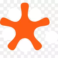 海星手指线剪贴画-海星-空若网 海星手指线剪贴画-海星-空若网