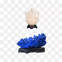 八仙翡翠佛-蓝色翡翠八仙人-空若网 八仙翡翠佛-蓝色翡翠八仙人-空若网