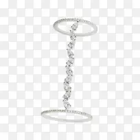 魅力和吊坠,身体珠宝,银链-银-空若网 魅力和吊坠,身体珠宝,银链-银-空若网