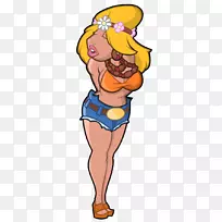 手指智人头饰剪贴画-空若网 手指智人头饰剪贴画-空若网