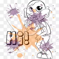 智人画线艺术剪贴画鼻子-空若网 智人画线艺术剪贴画鼻子-空若网