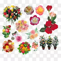 花卉设计花园玫瑰人工插花艺术-空若网 花卉设计花园玫瑰人工插花艺术-空若网