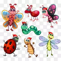 免费剪贴画.好玩的昆虫载体-空若网 免费剪贴画.好玩的昆虫载体-空若网
