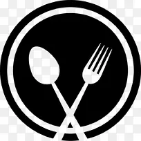 餐叉匙厨具盘子-餐厅标志-空若网 餐叉匙厨具盘子-餐厅标志-空若网