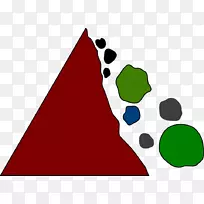 交通标志岩石警告标志剪辑艺术-空若网 交通标志岩石警告标志剪辑艺术-空若网