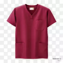 t恤袖领粉红色m-t恤-空若网 t恤袖领粉红色m-t恤-空若网