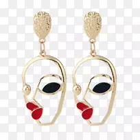 耳环珠宝项链仿宝石和莱茵石金饰-空若网 耳环珠宝项链仿宝石和莱茵石金饰-空若网