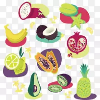 水果菠萝剪贴画.菠萝载体-空若网 水果菠萝剪贴画.菠萝载体-空若网