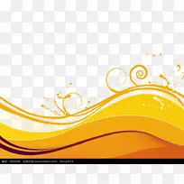 Adobe插画波边界-空若网 Adobe插画波边界-空若网