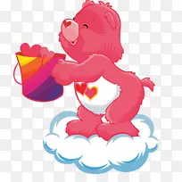 生日熊照顾熊夹艺术熊-空若网 生日熊照顾熊夹艺术熊-空若网