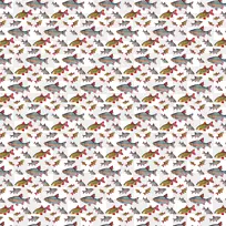 Adobe插画海报海豚手绘海豚背景-空若网 Adobe插画海报海豚手绘海豚背景-空若网