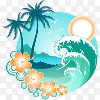 夏威夷剪贴画-空若网 夏威夷剪贴画-空若网