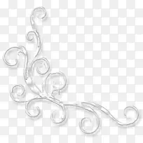 白色应变银剪贴画-空若网 白色应变银剪贴画-空若网