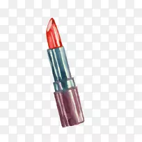 彩绘唇膏水彩画口红-空若网 彩绘唇膏水彩画口红-空若网