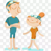 游泳池健康前爬行-大爸爸鼻子-空若网 游泳池健康前爬行-大爸爸鼻子-空若网