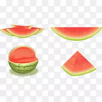 西瓜图-绘切西瓜-空若网 西瓜图-绘切西瓜-空若网