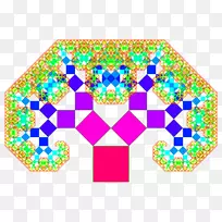 毕达哥拉斯树毕达哥拉斯定理分形平方树-空若网 毕达哥拉斯树毕达哥拉斯定理分形平方树-空若网