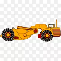 推土机车轮拖拉机刮刀夹艺术推土机-空若网 推土机车轮拖拉机刮刀夹艺术推土机-空若网