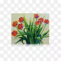 花卉设计郁金香切花仍生活丙烯酸漆郁金香-空若网 花卉设计郁金香切花仍生活丙烯酸漆郁金香-空若网