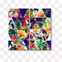 花水彩画抽象艺术-花-空若网 花水彩画抽象艺术-花-空若网