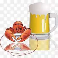 啤酒玻璃器皿包装龙虾-精致龙虾啤酒-空若网 啤酒玻璃器皿包装龙虾-精致龙虾啤酒-空若网