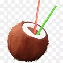 椰子水卡通.椰子材料-空若网 椰子水卡通.椰子材料-空若网