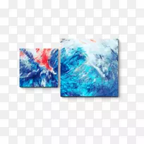 抽象艺术现代艺术水彩画-空若网 抽象艺术现代艺术水彩画-空若网