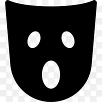 面具剧院电脑图标表情惊喜面具-空若网 面具剧院电脑图标表情惊喜面具-空若网