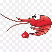 动画剪贴画-虾-空若网 动画剪贴画-虾-空若网