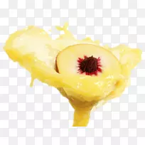 橙汁冰沙汁溅油桃图片-空若网 橙汁冰沙汁溅油桃图片-空若网