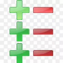 正负符号计算机图标剪贴画数学-空若网 正负符号计算机图标剪贴画数学-空若网