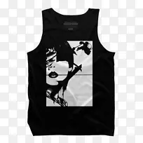 长袖无袖T恤-空若网 长袖无袖T恤-空若网